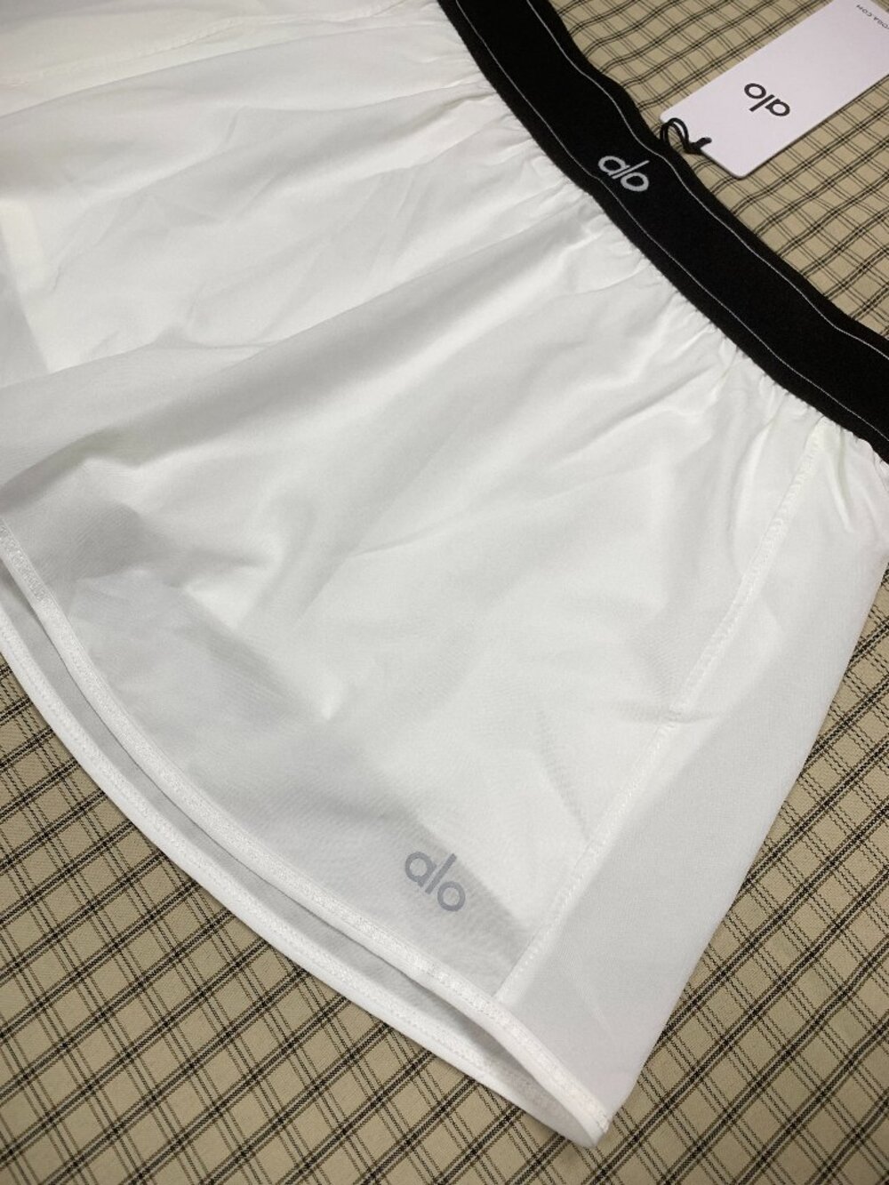 🔥White Alo Yoga Match Point Women's Mini Skirt with Tags🏷 - Picture 4 of 8